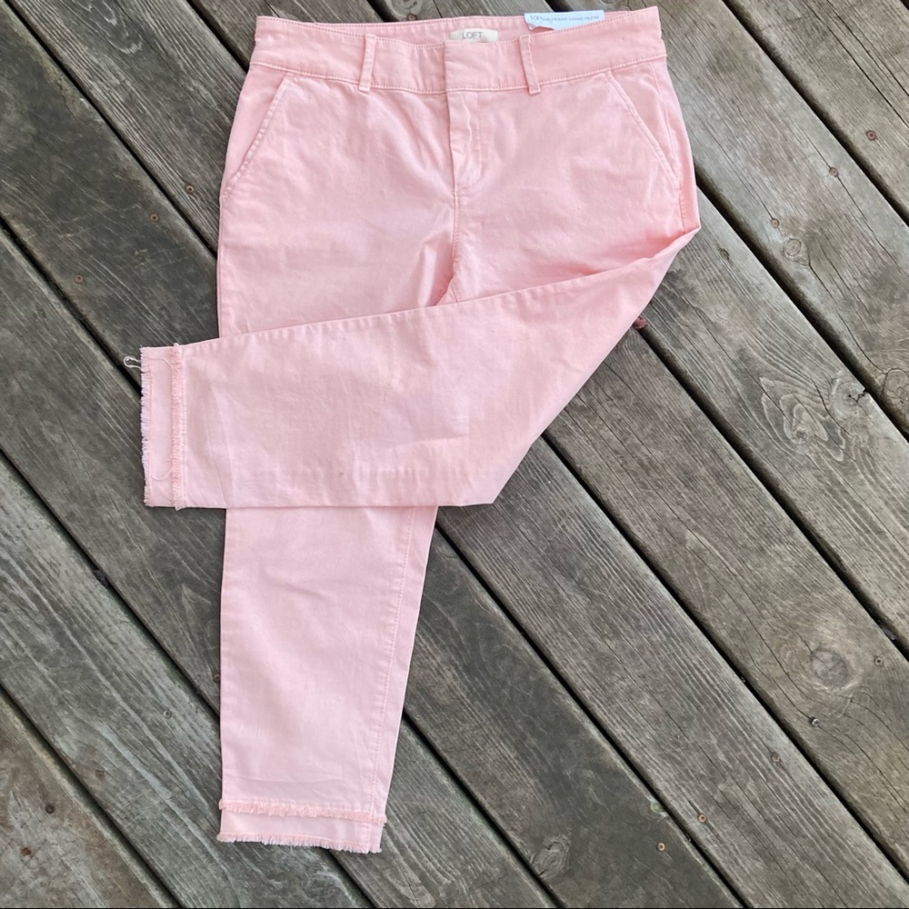 NWT Loft Girlfriend Chino Jean - Picture 7 of 10